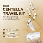 SKIN1004 Centella Travel Kit, Korean Skin Care Set of 5, Travel Size | A Travel Size Skincare Gift Set with Toner, Serum, Oil Cleanser, Face Wash, and Moisturizer, Made with Madagascar Centella