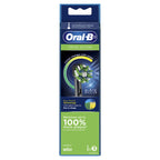 Buy now Oral-B Cross Action Electric Toothbrush Replacement Brush Heads, Black, 3 Count (Pack of 1) at indiglob india