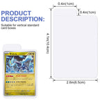 198PCS Trading Card Dividers, Paper Card Dividers, Standard Vertical Card Divider for MTG/Sports/Games Card Categorization and Management - White