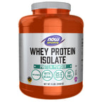 Buy now NOW Foods Sports Nutrition, Whey Protein Isolate, 25 g With BCAAs, Unflavored Powder, 5-Pound at indiglob india