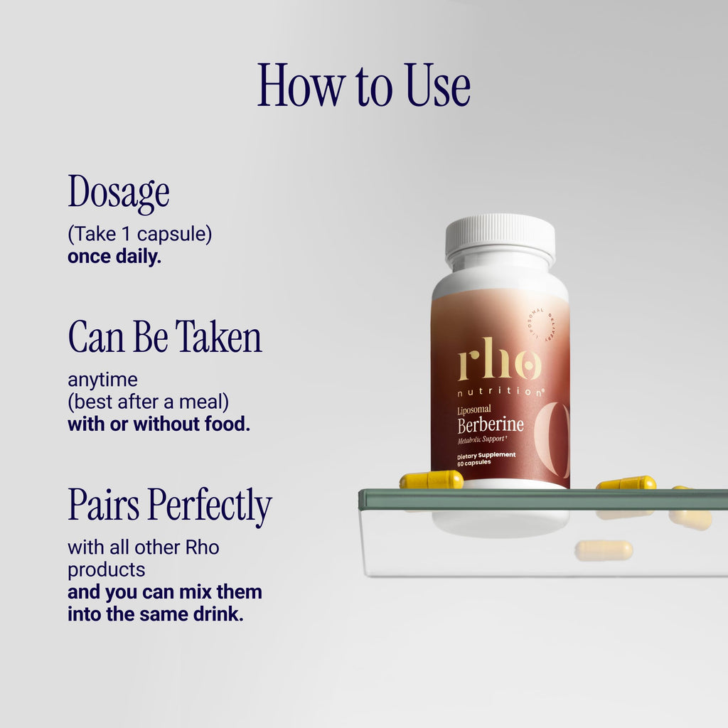 Rho Nutrition Berberine Capsules