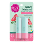 Buy now eos 100% Natural Lip Balm- Coconut Milk and Pineapple Passionfruit, All-Day Moisture Lip Care, 0.14 oz, 2 Pack at indiglob india