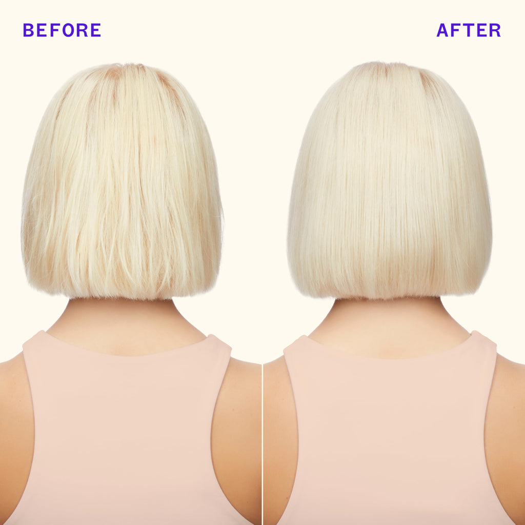 amika bust your brass cool blonde strength repair shampoo