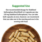 BrocElite Mara Labs Plus | Stabilized Broccoli Sulforaphane Supplement | Glyphosate Residue Free Certified – Third-Party Tested | 60 Vegan Capsules