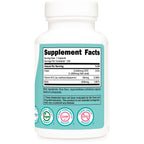 Nutricost Folic Acid for Women (Vitamin B9) 1200 mcg, 120 Capsules