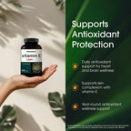 NatureBell Vitamin E 1,000 IU Per Serving - 300 Softgels (5-Month Supply) - 3rd Party Tested Antioxidant Supplement for Skin, Heart & Brain Health Support - High Potency* - Gluten-Free & Non-GMO