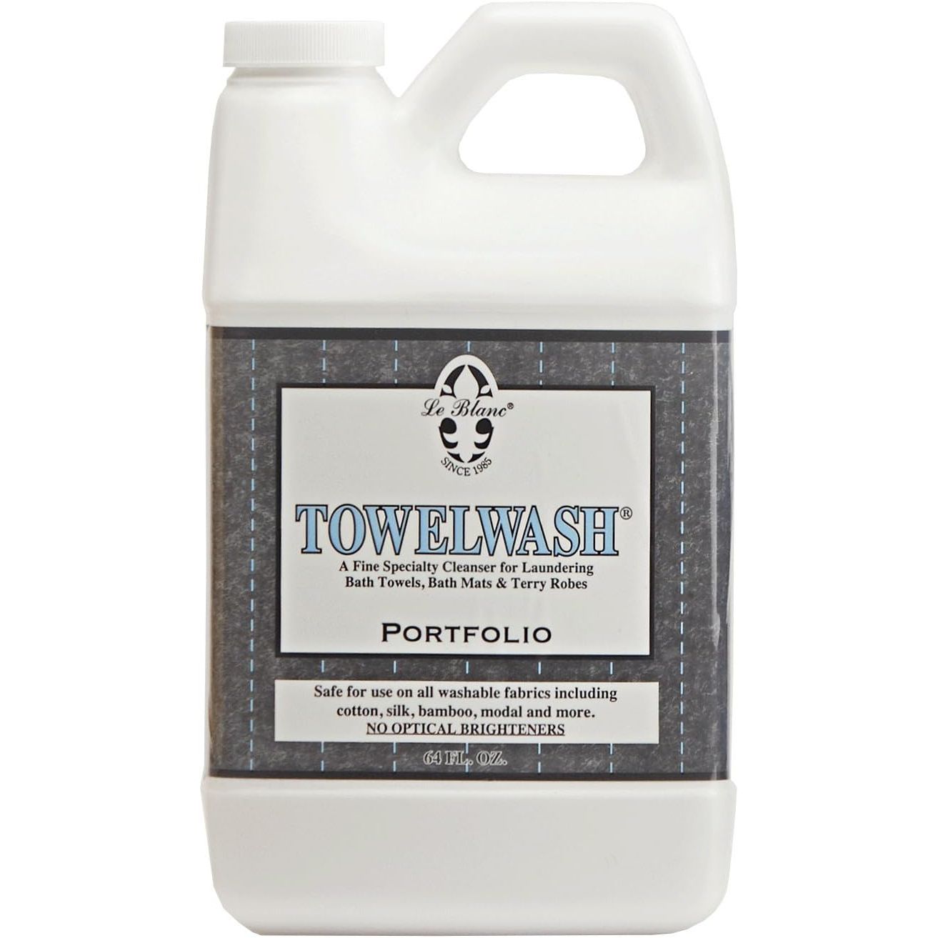 Buy now Le BlancÂ® Portfolio TowelwashÂ® â€“ Luxury Laundry Cleanser for Bath Linens - 64 oz. (1 pack) 64 Fl Oz (Pack of 1) Portfolio at indiglob india