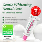 EUTHYMOL Whitening Toothpaste Gift Set | 3.7 oz*2 + Squeezer Set