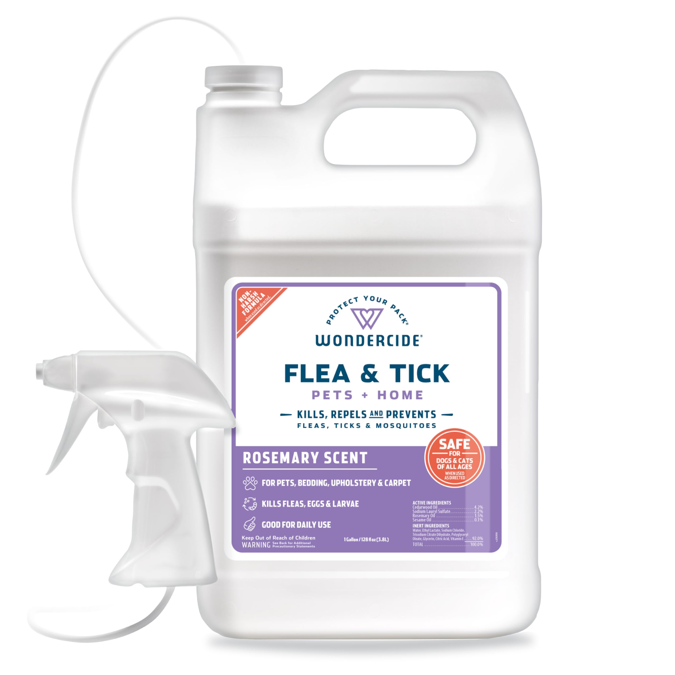 Buy now Wondercide - Flea, Tick & Mosquito Spray for Dogs, Cats, and Home - Control, Prevention, Treatment - with Natural Essential Oils - Pet and Family Safe - Peppermint 16 oz at indiglob india