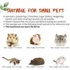 Buy now 5Pcs Sugar Glider Supplies Cage Accessories Hammock Set Hanging Bed Hideout for Small Animal Pets Hamster Guinea Pig Squirrel Gerbils at indiglob india