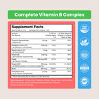 NutraChamps Organic Vitamin B Complex for Kids, B1, B2, B3, B6, B7, B9 & Methyl B12, Kids B Complex Liquid Drops Supplement, Energy, Focus, Metabolism, Natural Berry, 120 Servings, 4 Month Supply
