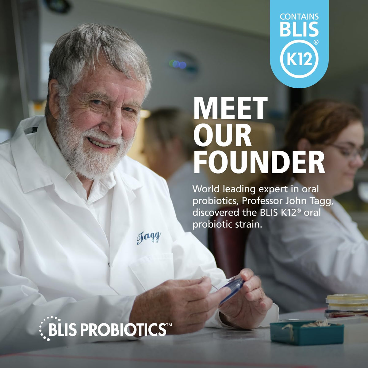 BLIS Throat Health Oral Probiotics K12 Immune Support, 60 Vanilla Lozenges