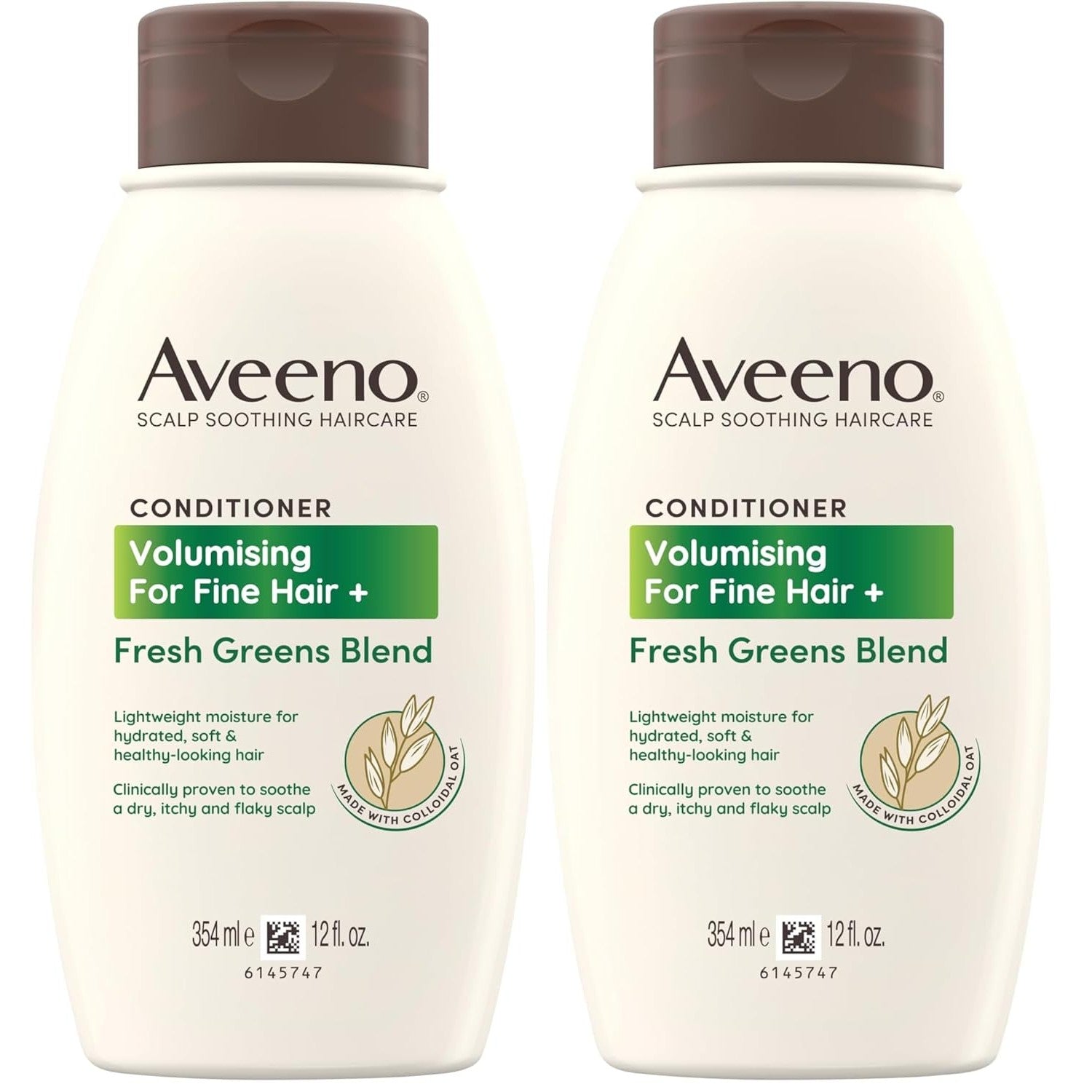Buy now Aveeno Fresh Greens Blend Natural Volumizing Conditioner, Cucumber, Rosemary, for Fine Hair, 12 fl oz 12 Fl Oz (Pack of 2) at indiglob india