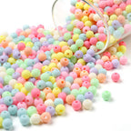 Buy now ToBeIT Color Beads Acrylic Round Beads Pastel Round Bead for DIY Necklace, Bracelet, Earring Jewelry Making (8mm-770pcs) at indiglob india