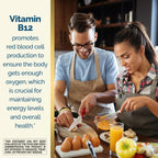 Nature's Wonder Vitamin B12 1000mcg Timed Release Steady Energy 150Tablets | Supports Red Blood Cell Production, Energy Metabolism, Brain & Nervous System Health for Women & Men, Gluten-Free, 150 Days