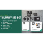 Vortex Triumph 2 MOA Red Dot Sight