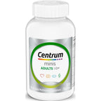 Centrum Minis Silver Multivitamin for Adults 50 and Over, 320 Tablets | Contains Vitamin D3, B Vitamins, Clinically Proven to Support Memory as You Age, GLP-1 Support