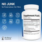 Dr. Berg 600 mg L-Theanine Adrenal Support - 90 Capsules with Ashwagandha & L-Tyrosine, Zinc & Manganese - Advanced 9-in-1 Adaptogen & Mineral Formula - No Fillers*