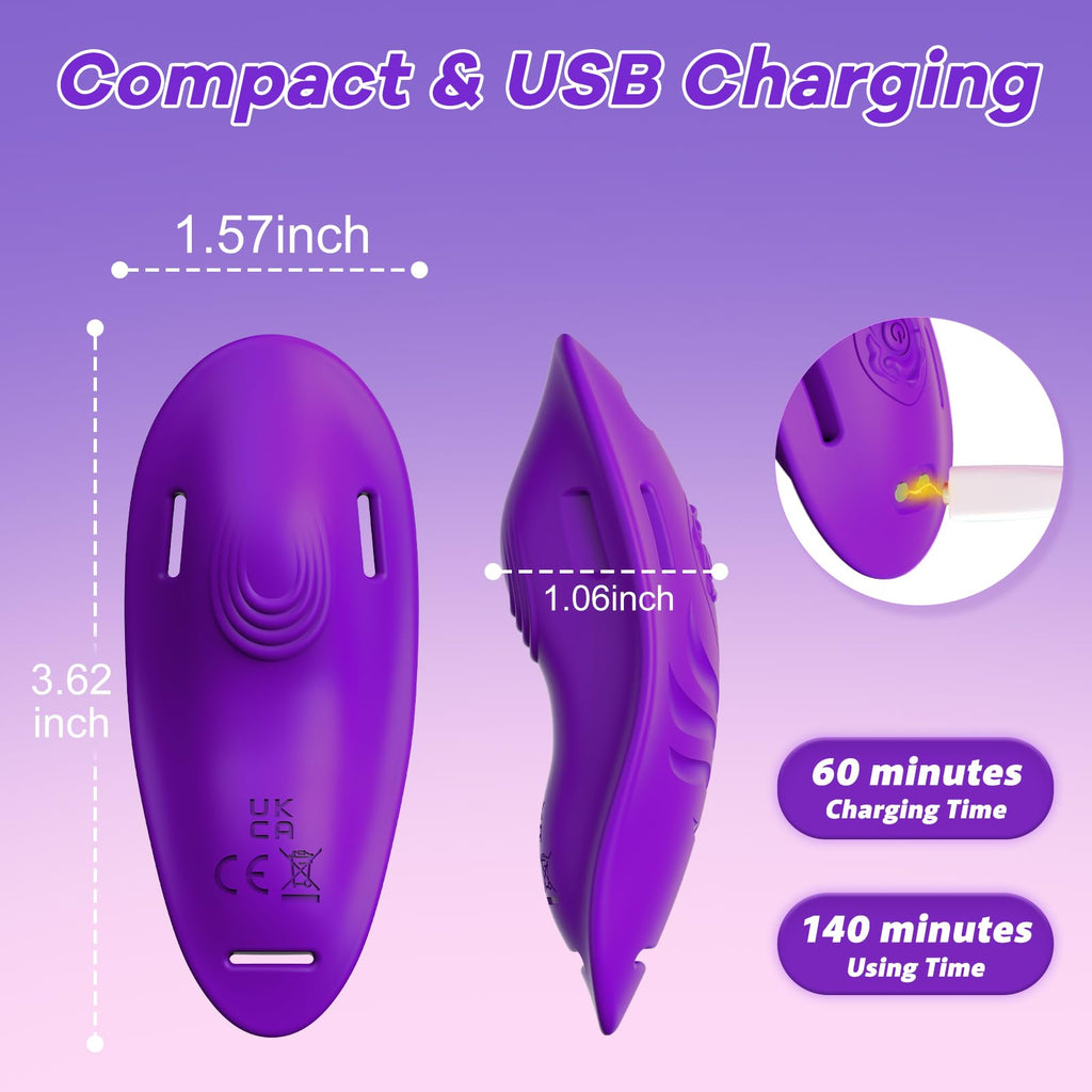 Vibrating Panties Women Sex Toys - App Control Wearable Vibrator