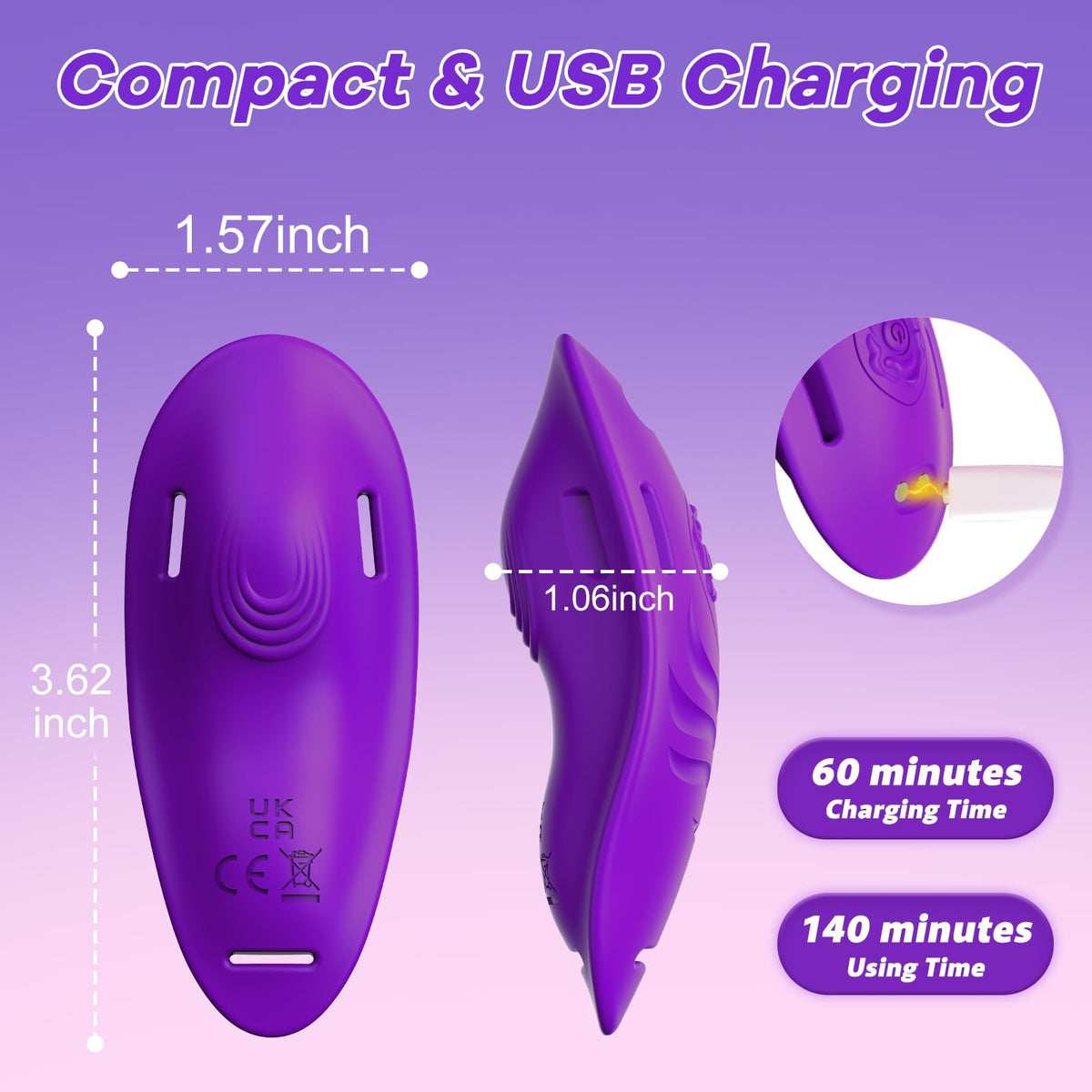 Vibrating Panties Women Sex Toys - App Control Wearable Vibrator