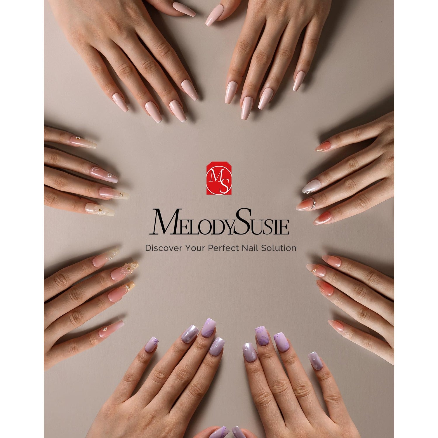 MelodySusie UV Nail Lamp P-Plus30F for Fast Curing Gel Nail Polish | 36W,3 Timer Settings,Smart Sensor,LCD Display,99s Low-Heat Mode,30 UV/LED Beads,Jelly Gel,Base Top Coat,for Beginners at Home