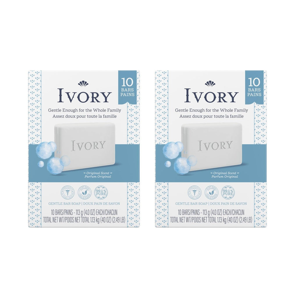 Buy now Ivory Clean Original Bar Soap, 4 Ounce, 10 Count (Pack of 2) Total 20 Bars at indiglob india