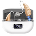 Hearing Aids, Rechargeable for Seniors and Hearing Loss (White)