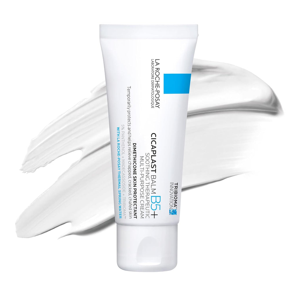 Buy now La Roche-Posay Cicaplast Balm B5, Healing Ointment and Soothing Therapeutic Multi Purpose Cream for Dry & Irritated Skin, Body and Hand Balm, Baby Safe, Fragrance Free 1.35 Fl Oz (Pack of 1) Cicaplast Baume B5 Balm at indiglob india