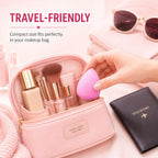 BEAKEY Makeup Sponge Set of 6, Super Soft Beauty Sponges for Foundation | for Liquid, Cream & Powder Application, Pink Blender for Flawless Blending, 0 Latex Vegan & Cruelty-Free, Reusable