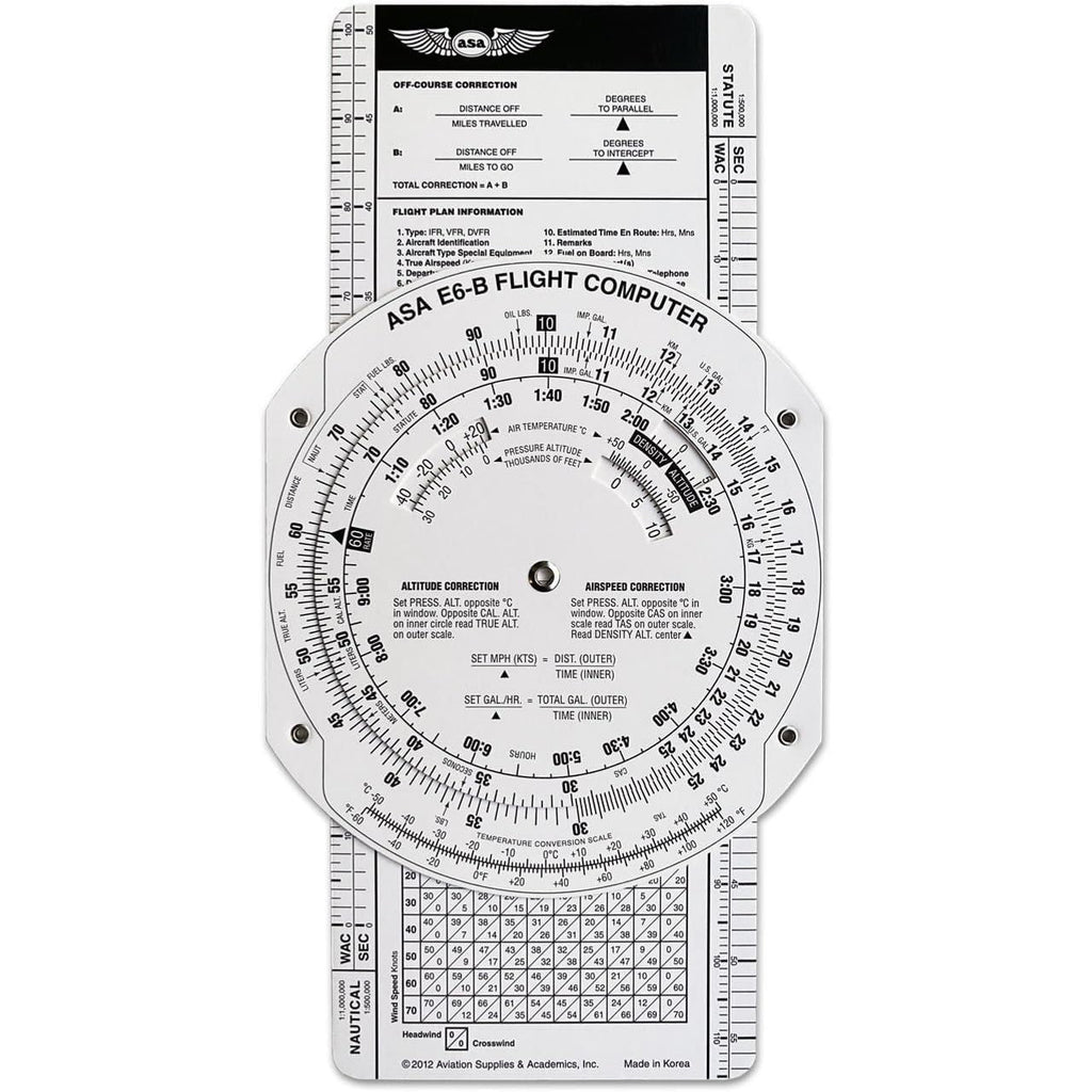 Buy now ASA E6B Paper Flight Computer at indiglob india