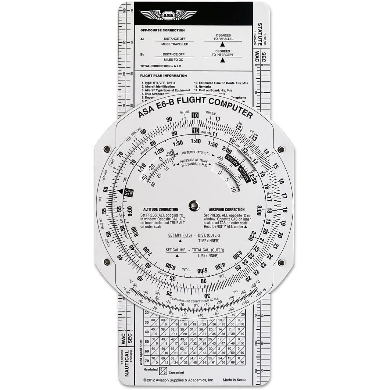 Buy now ASA E6B Paper Flight Computer Default at indiglob india