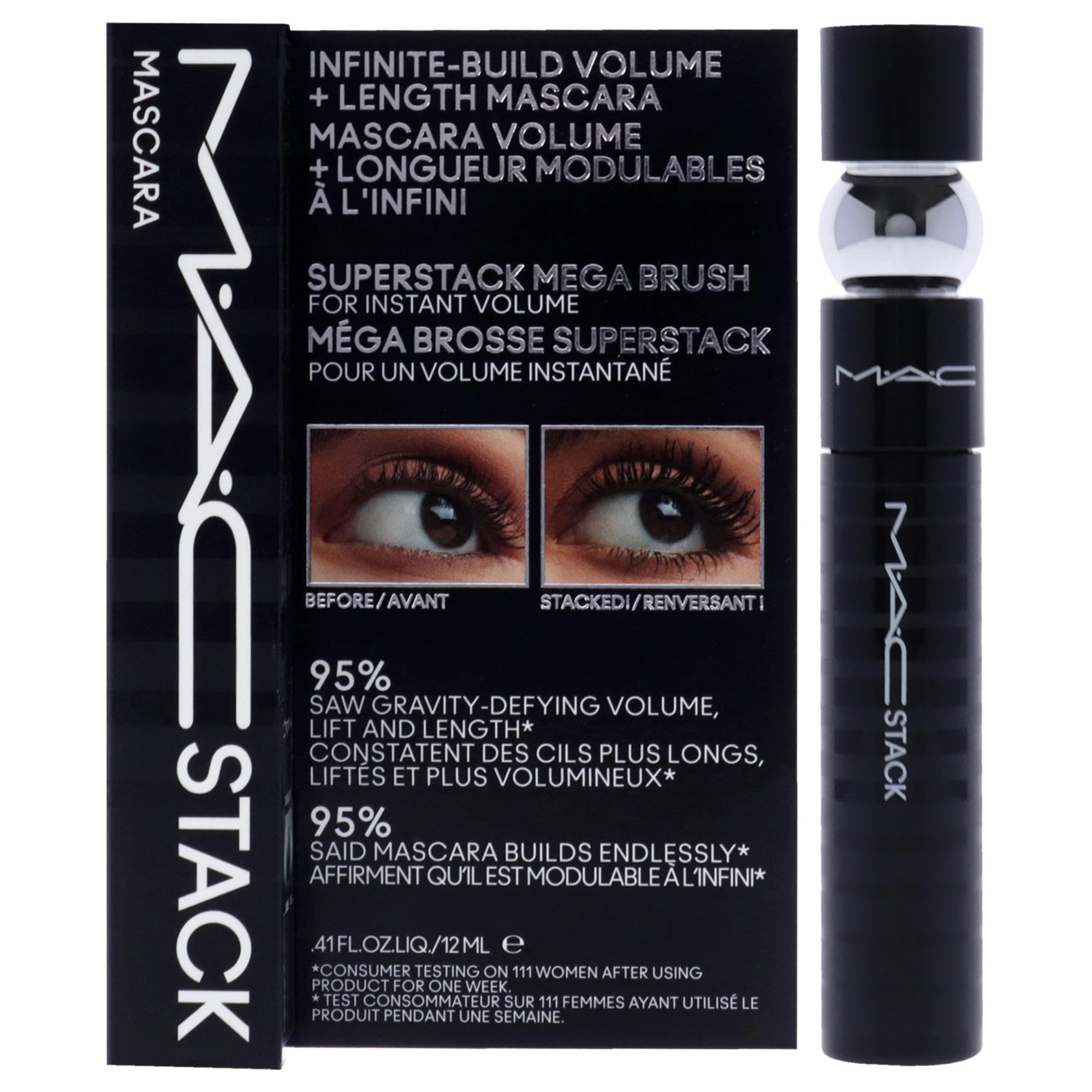 Buy now MAC MAC Stack Mascara Superstack Macro Brush Mascara Women 0.41 oz at indiglob india