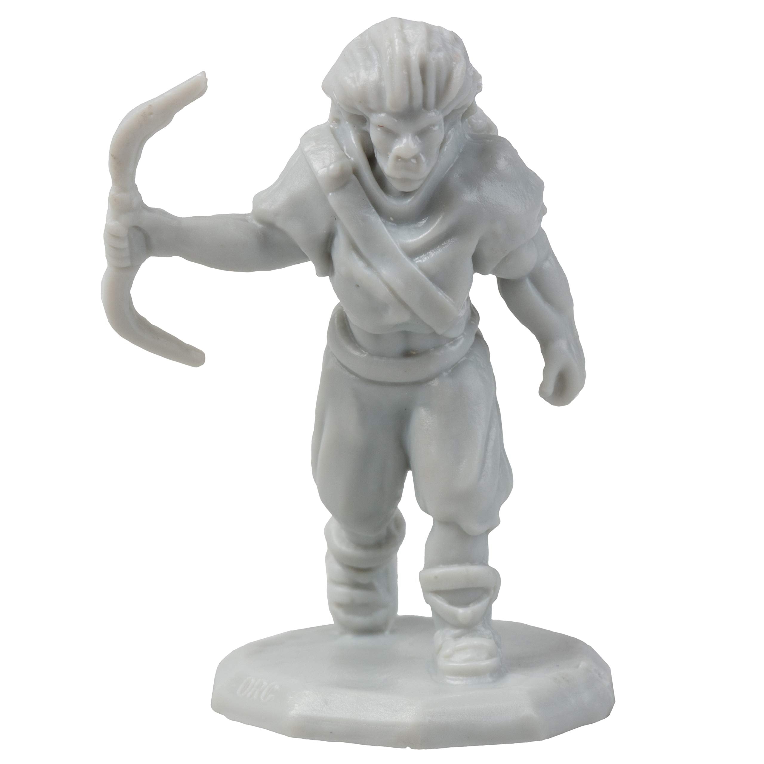 Buy now 28 Paintable Fantasy Mini Figures- All Unique Designs- 1" Hex-Sized Compatible w DND Dungeons Dragons, Pathfinder, RPG Tabletop Games- Features Goblins, Orcs, Gnolls, Skeletons & More at indiglob india