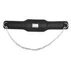 Dip Belt With Chain For Weight Lifting Optimal For Pull Ups Dips Squats Weightlifting Belt Squat Attachment Workout Dipping Belt - Unisex Gym Equipment