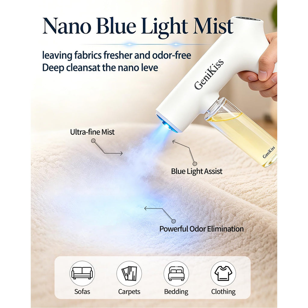 Nano Blue Light Deodorizer Spray Refill Pet & Home Odor Eliminator