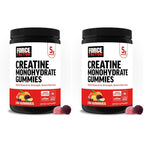 Force Factor Creatine Monohydrate Gummies, NSF Certified | 5g Dose for Men & Women to Support Muscle, Strength, Recovery, Cognitive Health & Memory, Mixed Berry, 150 Gummies