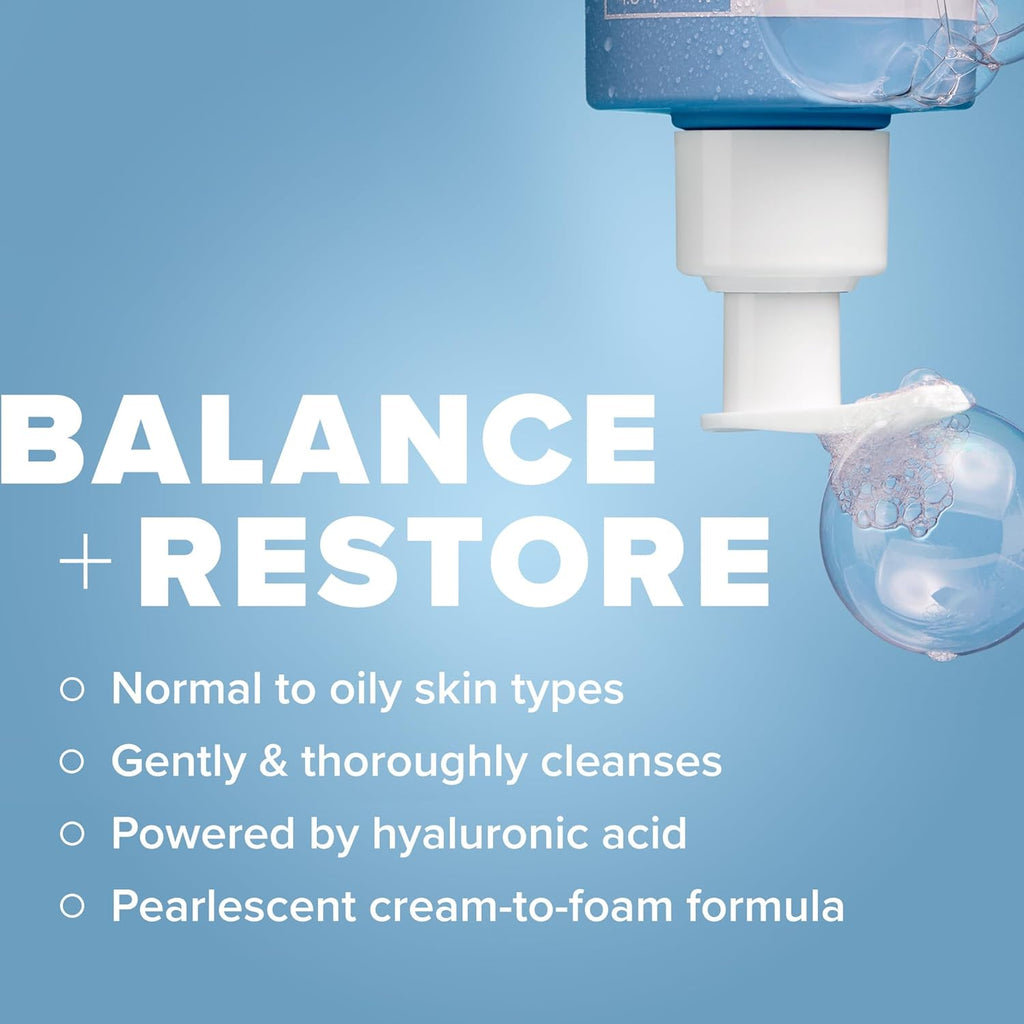 Buy now Paula's Choice RESIST Perfectly Balanced Foaming Facial Cleanser, Face Cleanser with Hyaluronic Acid & Aloe, Anti-Aging Face Wash, Large Pores & Oily Skin, Fragrance-Free, 6.4 Fl Oz at indiglob india