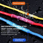 Buy now Heat Shrink Butt Connectors, 22-16 AWG 100 Pcs Red Marine Grade Insulated Crimp Wire Connectors, Waterproof Electrical Connectors Butt Splice for Boat Truck Wiring at indiglob india