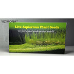 Buy now Aquarium Plant S.e,e,ds. not Fish Tank Aritificial Plastic Plant,10gram Mini-Leaf+8grame Long Hair Grass Fresh Water Carpet Decor at indiglob india