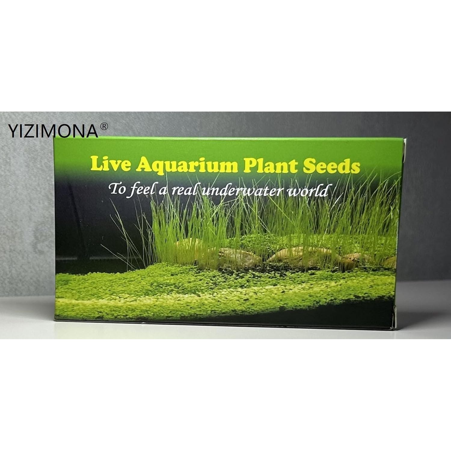 Buy now Aquarium Plant S.e,e,ds. not Fish Tank Aritificial Plastic Plant,10gram Mini-Leaf+8grame Long Hair Grass Fresh Water Carpet Decor at indiglob india