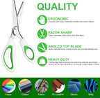 Pinking Shears 9 Inch Zig Zag Scissors for Fabric, Sewing and Dressmaking