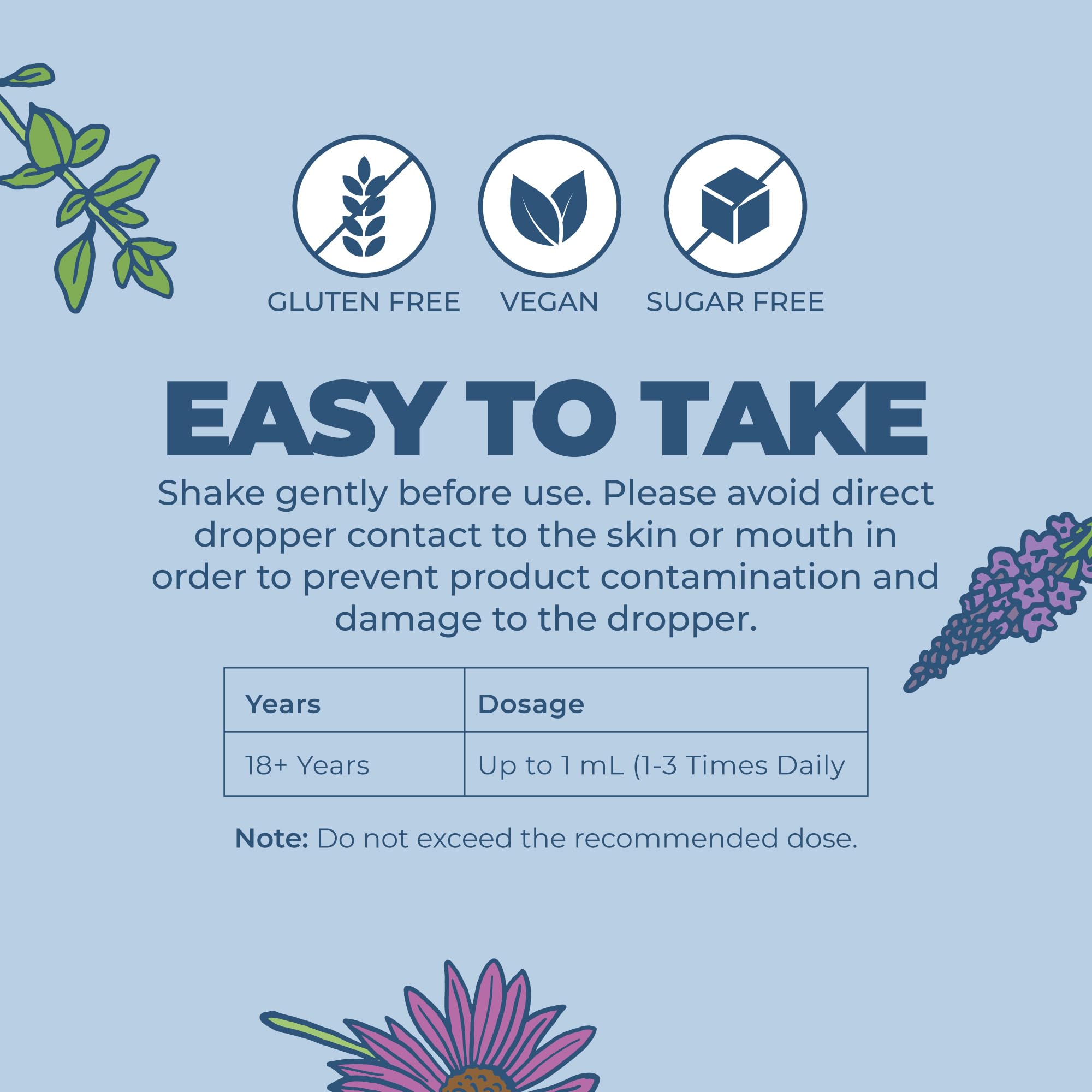 MARYRUTH'S Organic Lymphatic Support Liquid Drops, Herbal Blend, Non-GMO | USDA Organic, Herbal Blend with Echinacea & Elderberry, Blue Vervain, Vegan, Alcohol-Free, Non-GMO