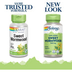 Buy now SOLARAY Sweet Wormwood Aerial, Veg Cap (Btl-Plastic) 300mg 100ct at indiglob india