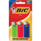 BIC Mini Lighter, 3 pk