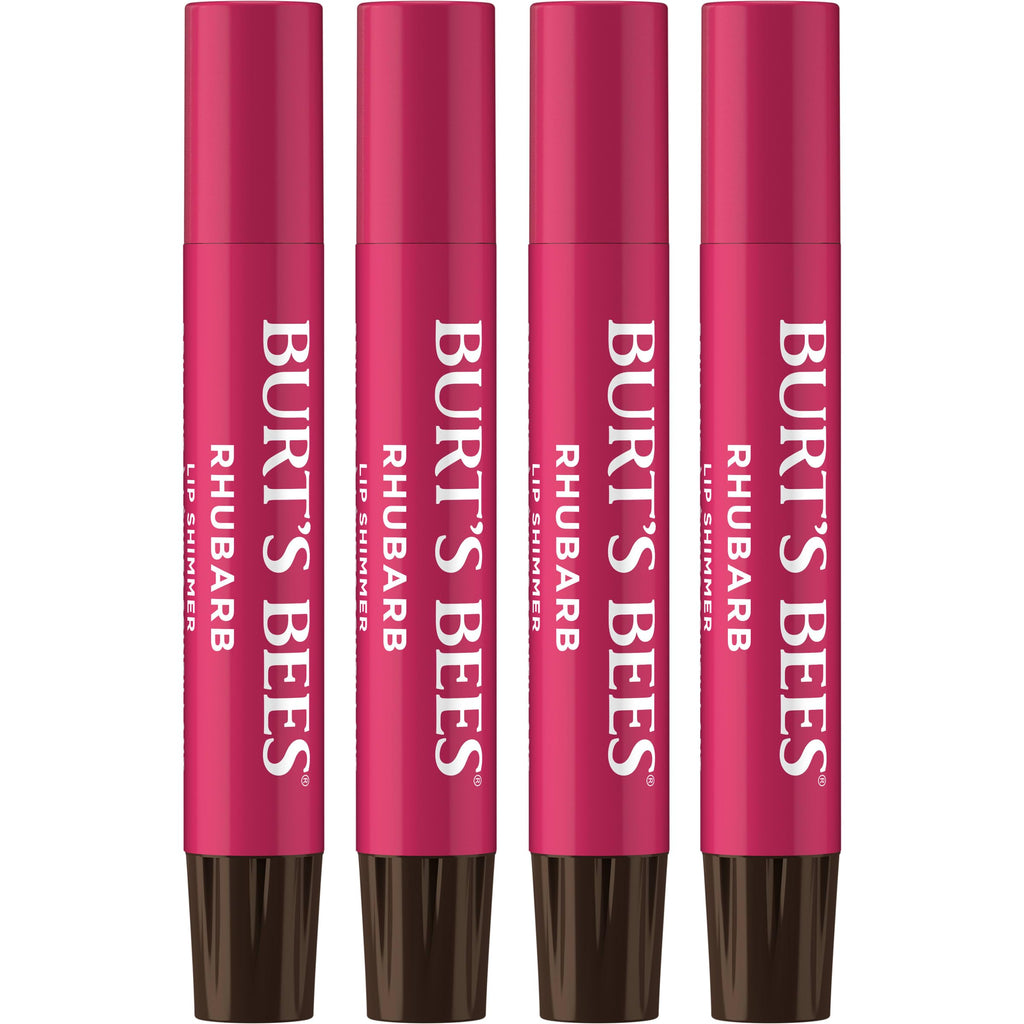Buy now Burt's Bees Shimmer Lip Tint Set, Tinted Lip Balm Stick, Moisturizing for All Day Hydration with Natural Origin Glowy Pigmented Finish & Buildable Color, Caramel (4-Pack) at indiglob india