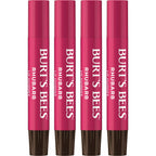 Buy now Burt's Bees Shimmer Lip Tint Set, Tinted Lip Balm Stick, Moisturizing for All Day Hydration with Natural Origin Glowy Pigmented Finish & Buildable Color, Caramel (4-Pack) at indiglob india