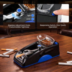 NEWTRY Cigarette Rolling Machine, Electric Automatic Roller 0.26"Tube, Blue