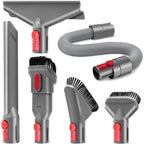 Buy now Attachments Tools Kit Compatible with Dyson V15 V12 V11 V10 V8 V7 Cordless Stick Vacuum Cleaner Accessory Replacement Including Flexible Hose, Crevice Tool, Mattress Tool, Stiff Dust Brush at indiglob india