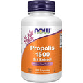 Buy now NOW Foods Supplements, Propolis 1,500 mg with 5:1 Concentrate, Natural Bee Product, 100 Veg Capsules Default at indiglob india