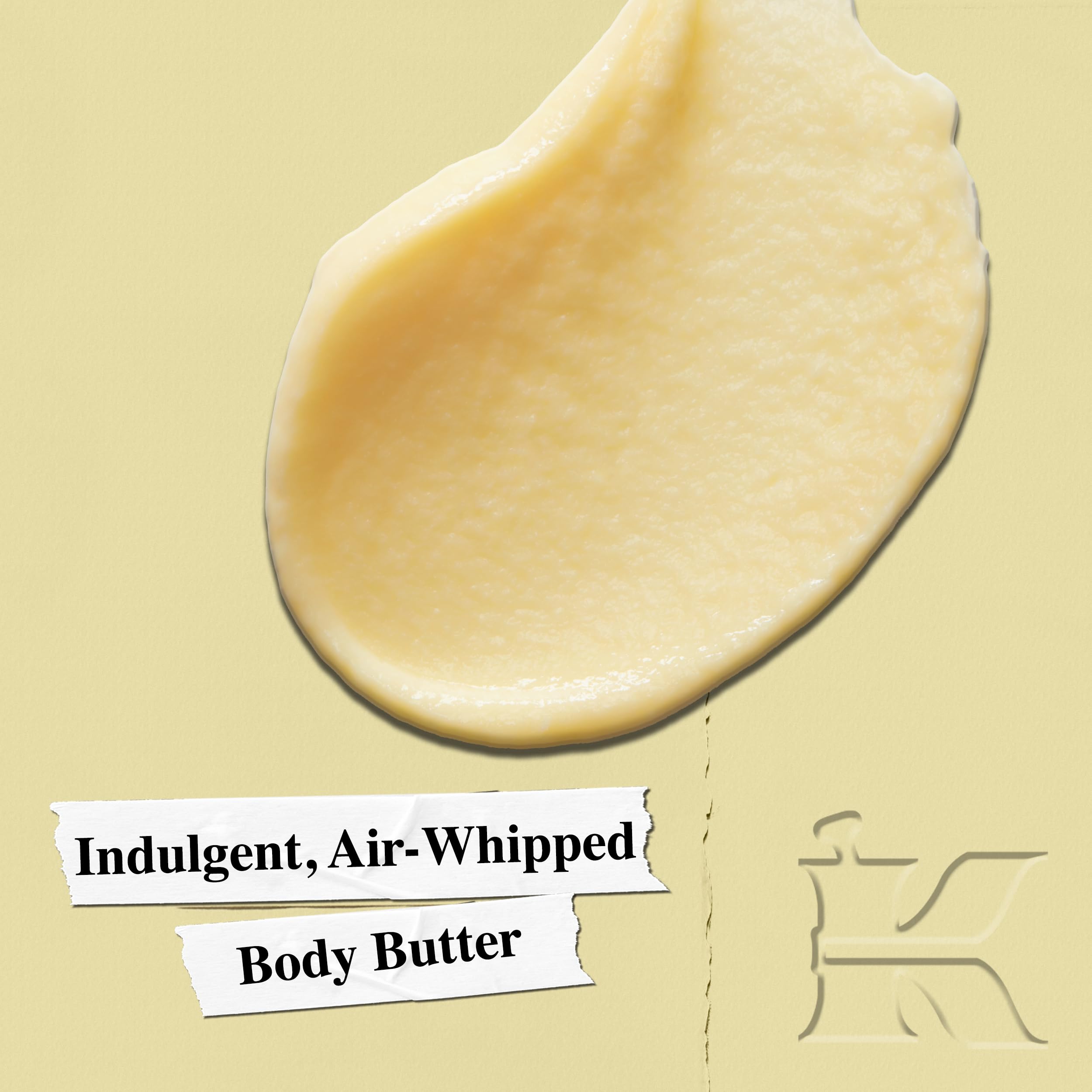 Buy now Kiehl's Creme de Corps Whipped Body Butter, Gentle Body Lotion that Nurtures and Moisturizes the Skin, Infused with Soy Milk and Honey, Provides Rich 24-Hour Hydration, For All Skin Types - 8 oz at indiglob india